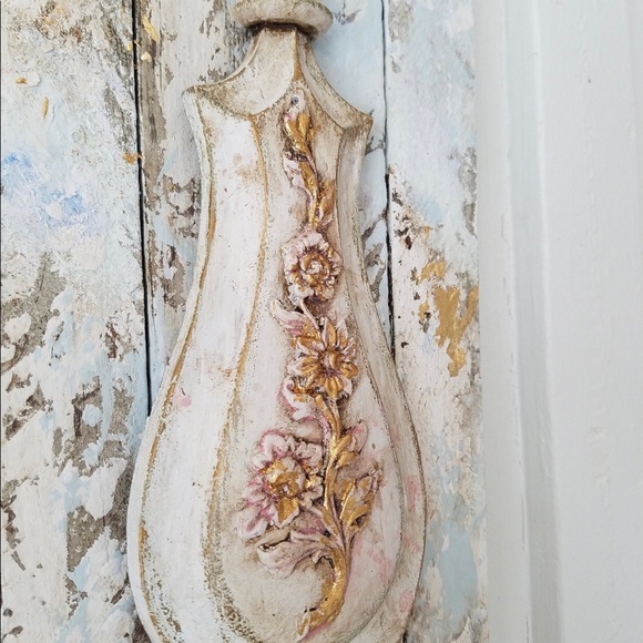 Vintage shabby chic candle holder - Picture 6 of 10